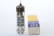 Vintage SEL Lorenz ECLL800 Radio-End-Röhre, Audio HiFi Tube, Valve, NIB, NOS