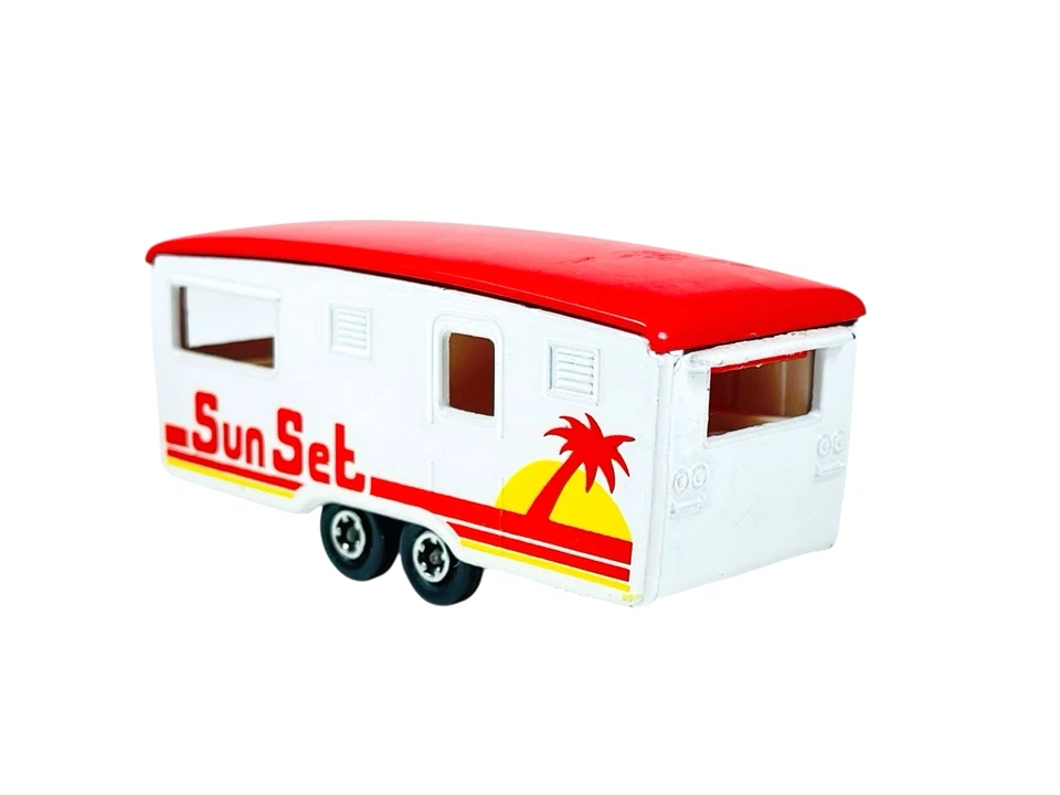 Matchbox Lesney Superfast MB57 Eccles Sun Set Trailer Caravan - Image 2 of 4