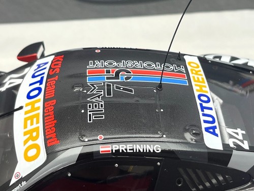 2022 Porsche 911 GT3 R Pre Season Test Car DTM Diecast Model Car 1/18 Scale IXO - Picture 11 of 14