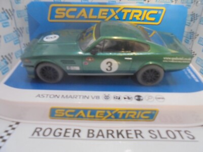 Scalextric C4256 Aston Martin V8 ''Chris Scragg Racing'' #3 Lights / DPR Neu in OVP