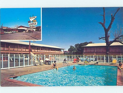 Pre-1980 LODGE MOTEL SCENE Moab Utah UT d/28 AE0844