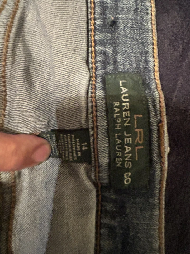 Ralph Lauren Polo Jeans Size 14 Good Condition - Image 4 of 4