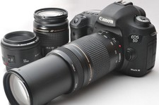    Canon Canon EOS 5D Mark 3 Super-telephoto triple lens set