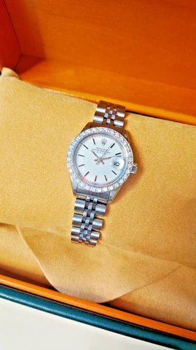Vintage ladies ROLEX  DATE 6917 cal.2030 stainless steel automatic