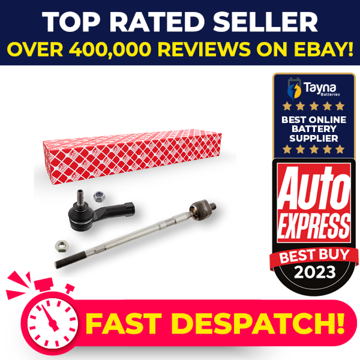 Steering Rod Assembly Left 37631 Febi 7701475841 7701475841S1 Quality Guaranteed