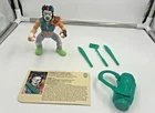1989 Casey Jones Teenage Mutant Ninja Turtles Figure Vintage Complete with card