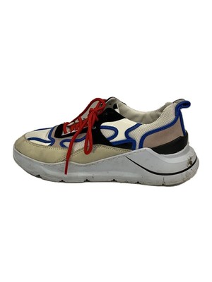 D.A.T.E. Low Cut Sneakers 23.5Cm Multi Color Fuga With Stains IQ693