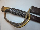 Civil War Model 1860 Cavalry Sword Saber + Scabbard - Emerson & Silver 1864