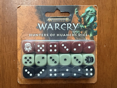 Warcry Hunters of Huanchi 18x16mm Dice
