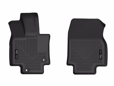 #ad Husky X Act Contour Front Row Floor Fits 2020 2025 Toyota Highlander 2pc Black $109.99