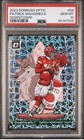3$ Patrick Mahomes 2023-24 Optic Downtown PSA 10 Chase Pack-🏈