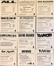 Vintage 90s EPITAPH Promo Stickers Customize punk STICKER Order Choose 1 or More