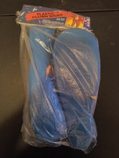 Vintage 1992 Rubie  s Plastic Bright Blue 15" Clown Costume Shoes 741 USA New