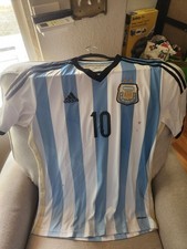 Argentina Messi 2014 World Cup Jersey Size L