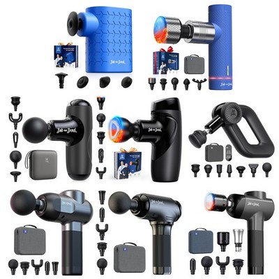 Bob and Brad Electric Massage Gun with Heat and Infrared Light Head for Athletes