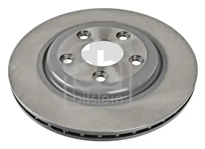 2x Brake disc Rear Axle internally vented 108673 FEBI BILSTEIN for JAGUAR XJ