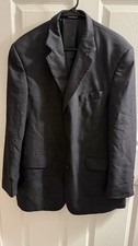 Stafford Men's Navy Blue Wool Sport Coat Blazer Classic Fit, Unknown Size