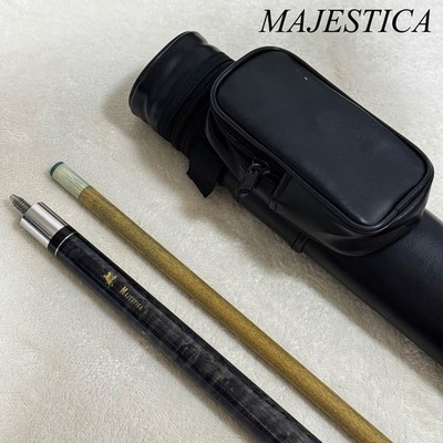 Vintage Miki Mezz Majestica Pool Cue Black Billiards Stick Japan
