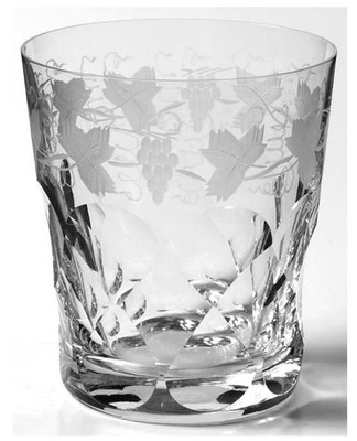 EDINBURGH CRYSTAL LOCHNAGAR 3'' SMALL WHISKEY GLASSES (8) ENGRAVED SCOTLAND CLEAR