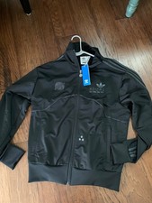 Adidas Originales Star Wars BOBA FETT Firebird Tricot Chaqueta de Pista Negra MED NUEVA