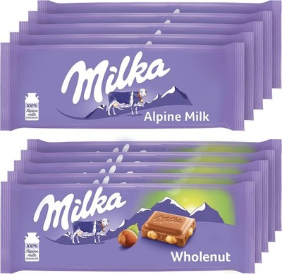 European Chocolate Bars Variety Pa, Alpine Milk Chocolate &