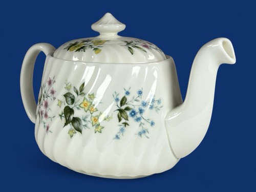 Tetera Minton 5", English Bone China Spring Valley, usada sin usar, preciosa - Imagen 3 de 17