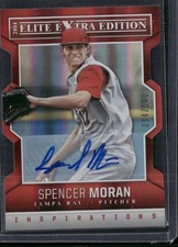 2014 Panini Elite Extra Edition #82 Spencer Moran Signature Inspirations #/100