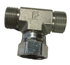 Parker Hannifin S6LO-S-10 Swivel Nut Branch Tee