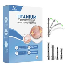 12Pcs Ingrown Toenail Corrector Strips for Curved Toenail Quick Relief,4 Mult...