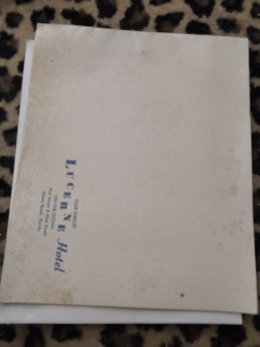 Based on the stationery in the image, this is vintage letterhead from the...