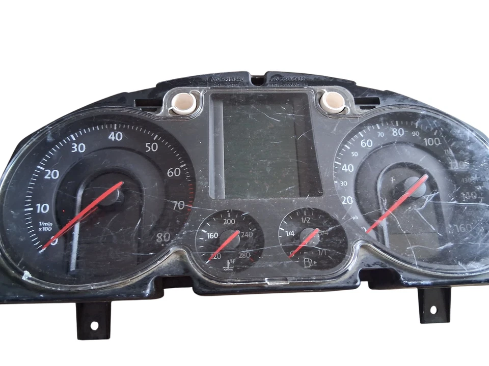 Volkswagen Passat 2006-2009 cuadro de instrumentos velocímetro A2C53194181 Foto 2 de 4