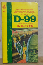 D 99 by H B Fyfe Vintage Science Fiction Pyrmaid Book 1962 First Edition