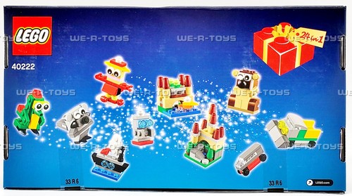 LEGO Christmas Build Up 24 in 1 Set 250 Piece Building Set 40222 - Picture 3 of 3