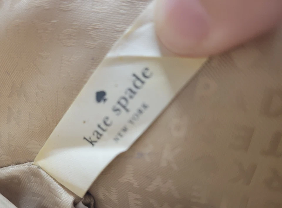 Usado en Excelente Condición Kate Spade Geométrico Tablet Funda Bolsa Amarillo Teal Vieira Acolchada Cremallera Dorada Foto 4 de 4