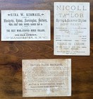 Lot Of 20 Victorian 1800’s Trade Cards~Boston~New York~Detroit~More — photo 3