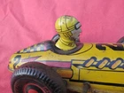 Louis Marx MAR Tin Wind Up Toy Midget Racing  Race  Racer Car Driver HEAD ONLY