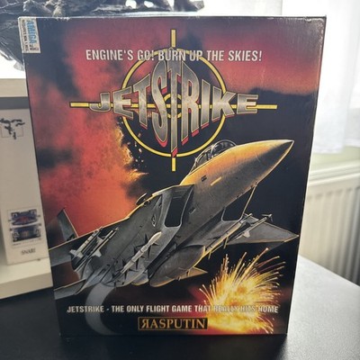  Amiga - Spiel - Jetstrike - von Rasputin ~ CIB- GC-