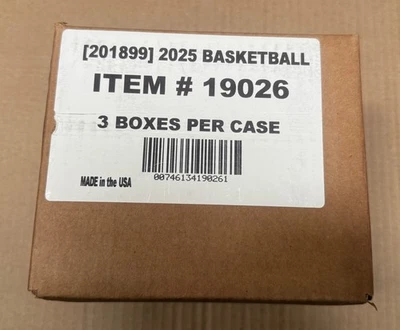2025 Panini WNBA Impeccable Basketball 3 BOX CASE Factory Sealed Hobby Box