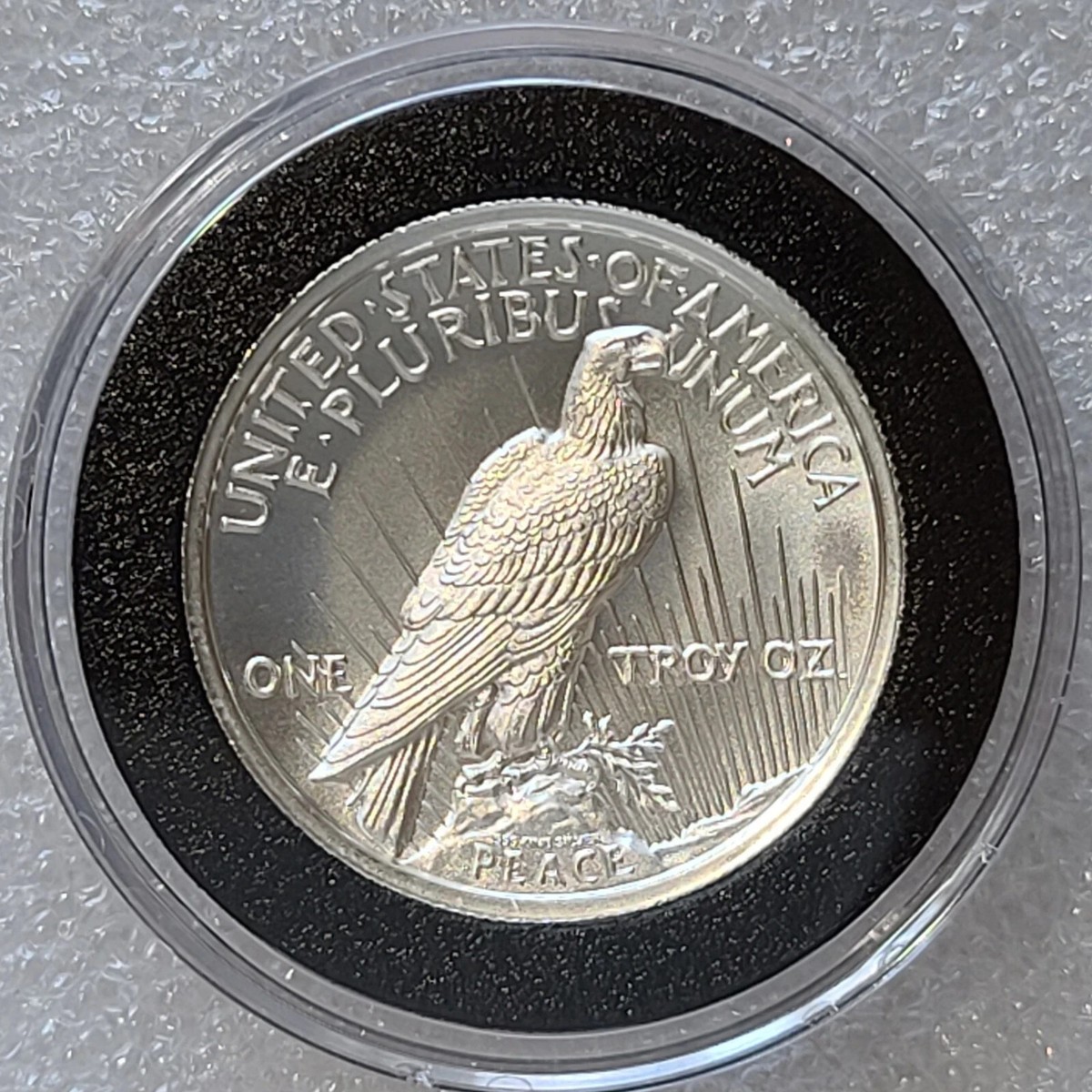 AMAZING PROOF 1921 PEACE DOLLAR 1 TROY OZ .999 FINE SILVER PROOF