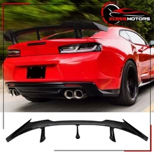 Fits 16-24 Chevy Camaro ZL1 1LE Style Rear Trunk Spoiler Tail Wing Carbon Fiber