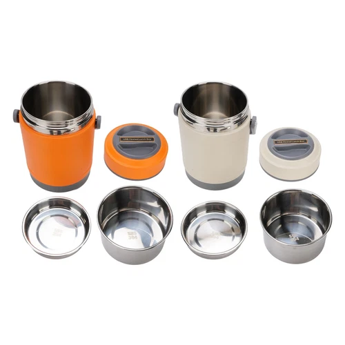 Stainless Steel Thermal Cooker Pot Portable Constant Temperature for People