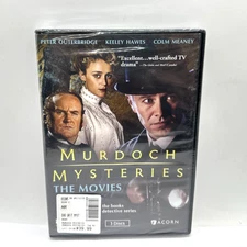 Murdoch Mysteries The Movies 3-Disc DVD Box Set Acorn TV New Sealed
