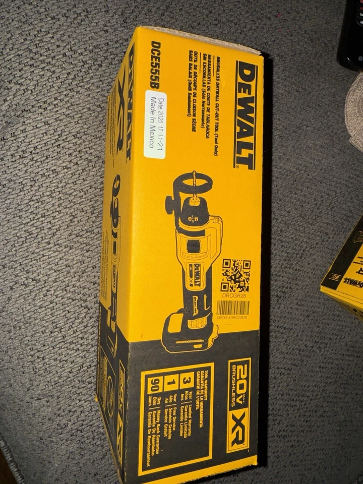 Dewalt DCE555B 20 volt XR Cordless Drywall Cut Out Rotary Tool (tool Only) - Image 2 of 2