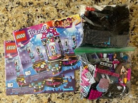 Lego Friends Pop Star Show Stage 41105 Complete Set with Box and Manual