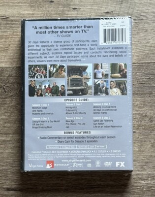 30 Days: The Complete Series (DVD, 6-Disc Set) Morgan