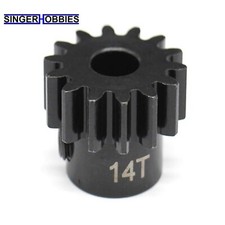 Hot Racing NSG14M15 14t Mod 1.5 Hardened Steel Pinion Gear 8mm Bore HH