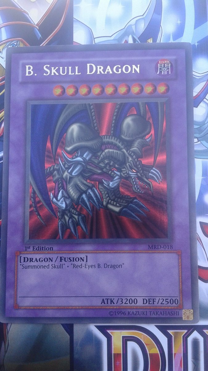 B.Skull Dragon MRD st Ed ultra Rare NM B.Skull Dragon MRD st Ed ultra Rare NM