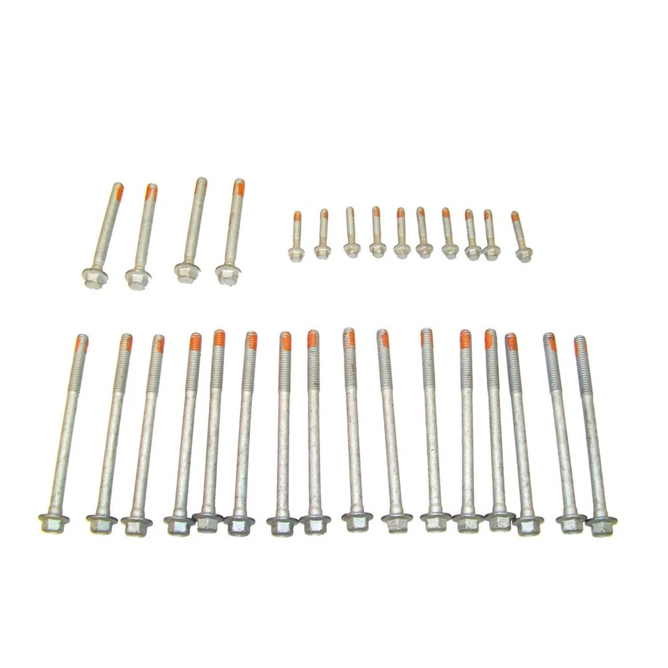 5.3L Cylinder Head Set with Head Bolt Kit For 02-06 Chevrolet V8 OHV DNJ HGB3168 Foto 3 de 3