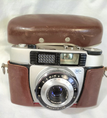 Vintage Camera German Made ADOX PRONTO - LK in original case - unrestored - AF