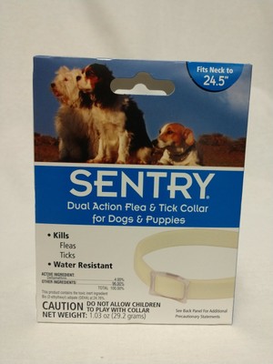 sentry dog flea collar
